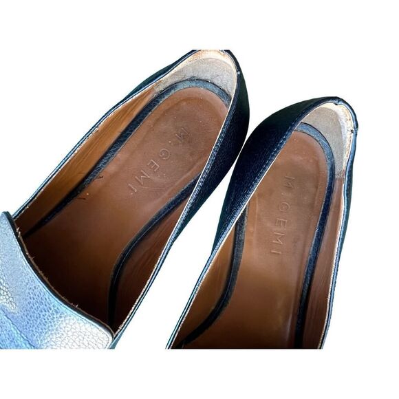 M. Gemi Leather Pointed Tow Flats size 37.5 - Picture 8 of 8